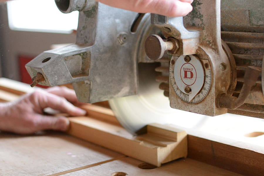 Handcrafted woodworking details at USA Custom Handmade